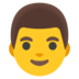 Man Emoji Copy Paste ― 👨 - google-android