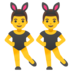 Men With Bunny Ears Emoji Copy Paste ― 👯‍♂ - google-android