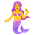 Mermaid Emoji Copy Paste ― 🧜‍♀ - google-android