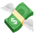Money With Wings Emoji Copy Paste ― 💸 - google-android