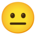 Neutral Face Emoji Copy Paste ― 😐 - google-android