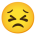 Persevering Face Emoji Copy Paste ― 😣 - google-android