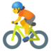 Person Biking Emoji Copy Paste ― 🚴 - google-android