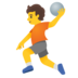 Person Playing Handball Emoji Copy Paste ― 🤾 - google-android