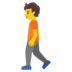 Person Walking Emoji Copy Paste ― 🚶 - google-android