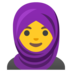 Woman With Headscarf Emoji Copy Paste ― 🧕 - google-android