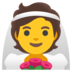 Person With Veil Emoji Copy Paste ― 👰 - google-android
