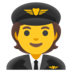 Pilot Emoji Copy Paste ― 🧑‍✈ - google-android