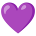 Purple Heart Emoji Copy Paste ― 💜 - google-android