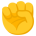 Raised Fist Emoji Copy Paste ― ✊ - google-android
