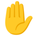Raised Hand Emoji Copy Paste ― ✋ - google-android