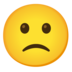 Slightly Frowning Face Emoji Copy Paste ― 🙁 - google-android