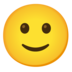 Slightly Smiling Face Emoji Copy Paste ― 🙂 - google-android