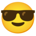 Smiling Face With Sunglasses Emoji Copy Paste ― 😎 - google-android
