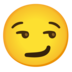 Smirking Face Emoji Copy Paste ― 😏 - google-android