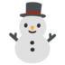 Snowman Without Snow Emoji Copy Paste ― ⛄ - google-android