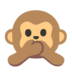 Speak-no-evil Monkey Emoji Copy Paste ― 🙊 - google-android