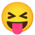 Squinting Face With Tongue Emoji Copy Paste ― 😝 - google-android
