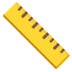 Straight Ruler Emoji Copy Paste ― 📏 - google-android