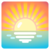 Sunrise Emoji Copy Paste ― 🌅 - google-android
