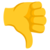 Thumbs Down Emoji Copy Paste ― 👎 - google-android