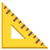 Triangular Ruler Emoji Copy Paste ― 📐 - google-android