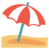Umbrella On Ground Emoji Copy Paste ― ⛱️ - google-android