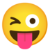 Winking Face With Tongue Emoji Copy Paste ― 😜 - google-android