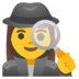 Woman Detective Emoji Copy Paste ― 🕵️‍♀ - google-android