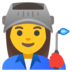 Woman Factory Worker Emoji Copy Paste ― 👩‍🏭 - google-android