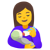 Woman Feeding Baby Emoji Copy Paste ― 👩‍🍼 - google-android