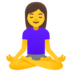 Woman In Lotus Position Emoji Copy Paste ― 🧘‍♀ - google-android