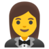 Woman In Tuxedo Emoji Copy Paste ― 🤵‍♀ - google-android