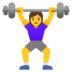 Woman Lifting Weights Emoji Copy Paste ― 🏋️‍♀ - google-android
