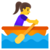 Woman Rowing Boat Emoji Copy Paste ― 🚣‍♀ - google-android