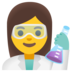 Woman Scientist Emoji Copy Paste ― 👩‍🔬 - google-android