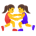 Women Wrestling Emoji Copy Paste ― 🤼‍♀ - google-android