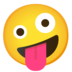 Zany Face Emoji Copy Paste ― 🤪 - google-android