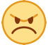 Angry Face Emoji Copy Paste ― 😠 - htc
