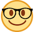 Nerd Face Emoji Copy Paste ― 🤓 - htc