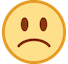Slightly Frowning Face Emoji Copy Paste ― 🙁 - htc