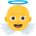 Baby Angel Emoji Copy Paste ― 👼 - joypixels