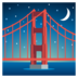 Bridge At Night Emoji Copy Paste ― 🌉 - joypixels