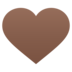 Brown Heart Emoji Copy Paste ― 🤎 - joypixels