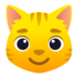 Cat Face Emoji Copy Paste ― 🐱 - joypixels