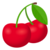 Cherries Emoji Copy Paste ― 🍒 - joypixels