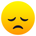 Disappointed Face Emoji Copy Paste ― 😞 - joypixels