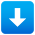 Down Arrow Emoji Copy Paste ― ⬇️ - joypixels