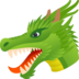 Dragon Face Emoji Copy Paste ― 🐲 - joypixels