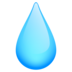 Droplet Emoji Copy Paste ― 💧 - joypixels